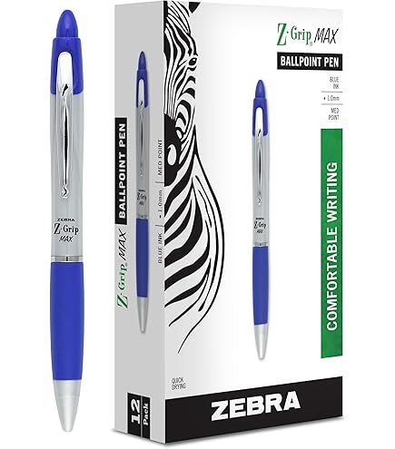 this is a pen  Amazon.com : Zebra 22420 Z-Grip MAX Ballpoint Retractable
